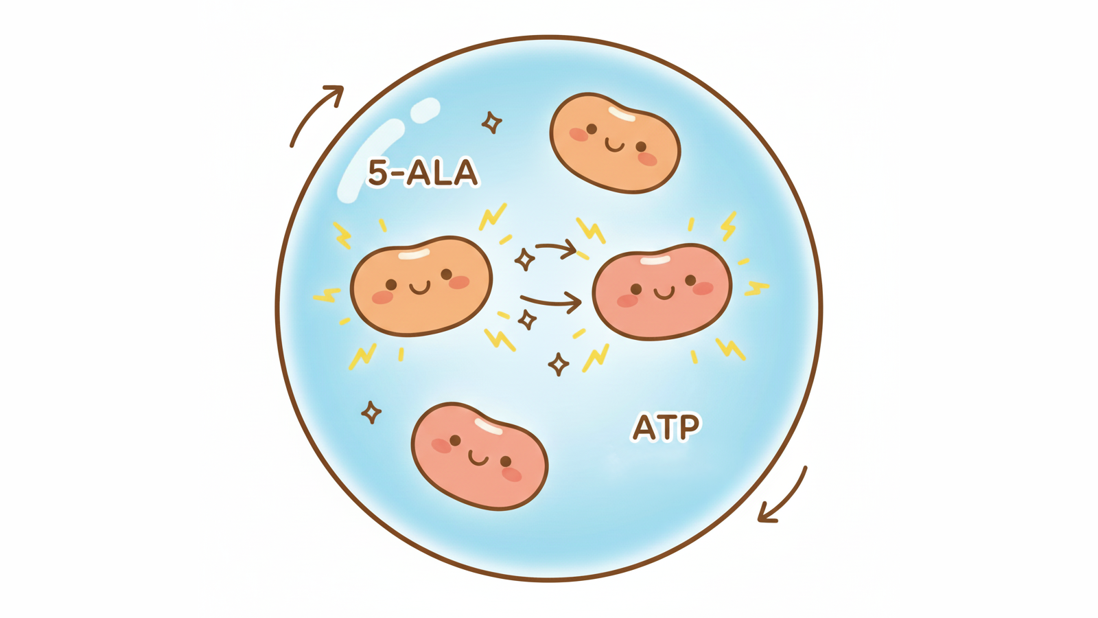 エネルギー産生の鍵を握る「5-ALA」