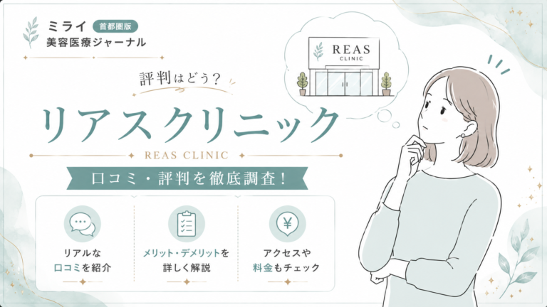 リアスクリニックの口コミ・評判は？女性の薄毛治療の料金・特徴・向いている人を解説